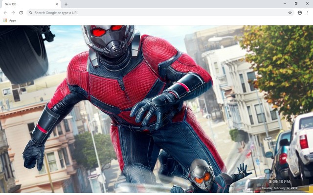 Ant-Man New Tab & Wallpapers Collection