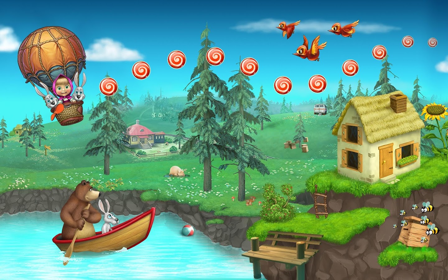 Masha Dan Beruang Apl Android Di Google Play