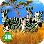 Cover Image of ดาวน์โหลด Zebra Family Simulator 1.1 APK