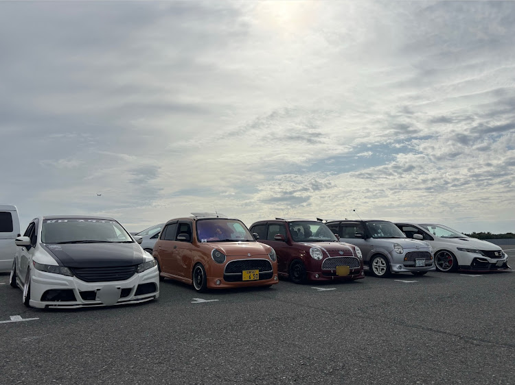 ミラジーノの我夢車楽(Gamsyara)・PickUpCars2025・ファンミーティング2025・お菓子deいいね、ありがとうございました🙇‍♂️に関するカスタム事例の投稿画像8枚目
