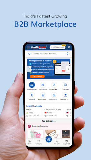 Screenshot Dial4Trade: B2B Marketplace