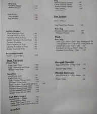 Brar's Punjabi Food Court menu 1