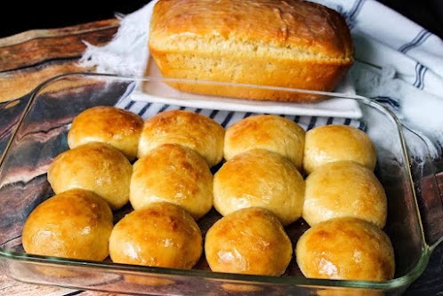 Homemade King Hawaiian Rolls or Loaf