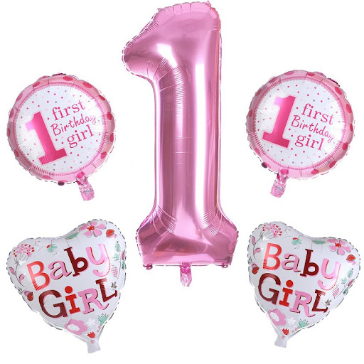 Title 4, Birthday decoration aluminum balloons for a vib...