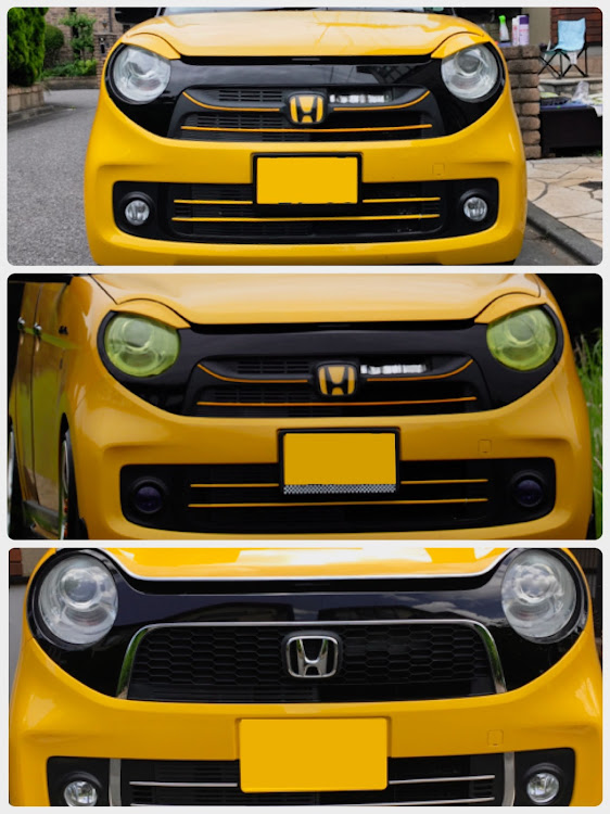 N-ONEのHONDA The Power of Dreams・黄色い車・悩める黄色い車・車検通らない車はお断りですから🥲・シンプルって難しいに関するカスタム事例の投稿画像2枚目