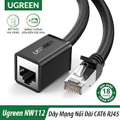 [Mã Elms10 Giảm 6% Đơn 50K] Cáp Mạng Rj45 Nối Dài Cat6 Màu Đen Cao Cấp Ugreen 11278 11279 11280 11281 11282 11283 Nw112