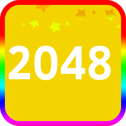 2048 Number Puzzle Game Colors