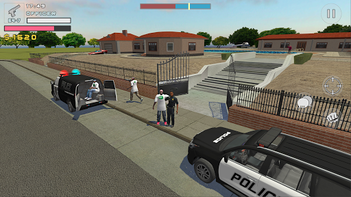 Télécharger Gratuit Police Cop Simulator. Gang War APK MOD (Astuce) screenshots 5