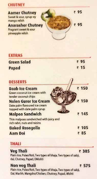 Koshe Kosha-Behala menu 7