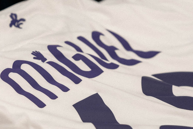 Les maillots "Miguel" du RSC Anderlecht ont récolté une belle somme au profit de la lutte contre la leucémie