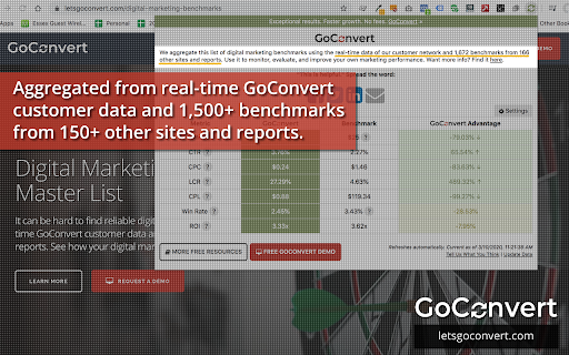 GoConvert Data Portal