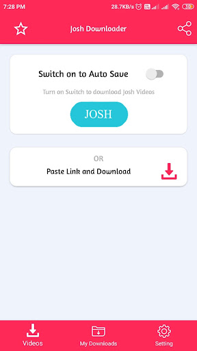 Josh Video Downloader Without Watermark