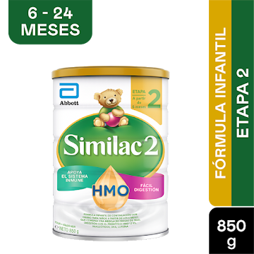 Fórmula Infantil Similac Etapa 2 Prosensitive 6-24 Meses x 850 gr   