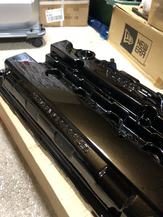 シビックのシビック・usdm・ヘッドカバー塗装・DIY・EJ1に関するカスタム事例の投稿画像5枚目