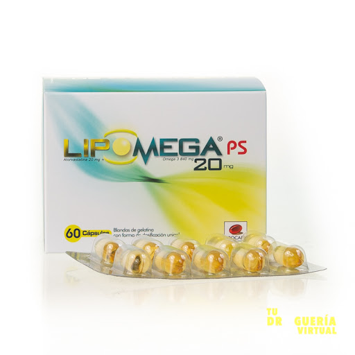 Lipomega PS Omega 3 Procaps Caja x 60 Cápsulas