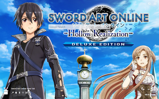 Sword  Art Online Yeni Sekme, Özelleştirilmiş Duvar Kağıtları HD