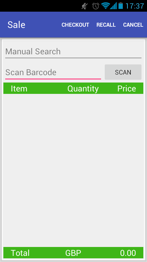 Simple POS lite Screen 3