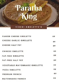 Paratha King menu 5