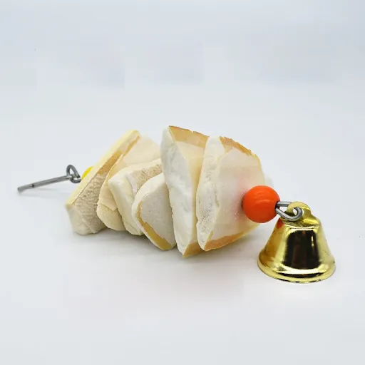 Cuttlefish Bone Bird Toys for Parrots Budgie and Sepia Pets Perch Parakeet Cockatiel Cage Decoration Supplies Parrot Toy