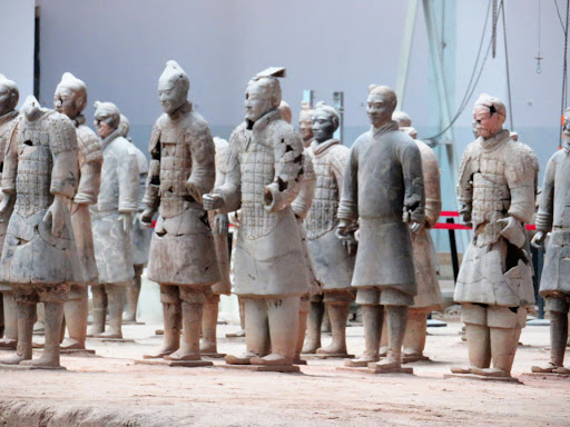 Terracotta Warriors of Xi'an China 2016