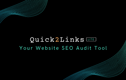 Quick2Link - Website SEO Audit Tool small promo image