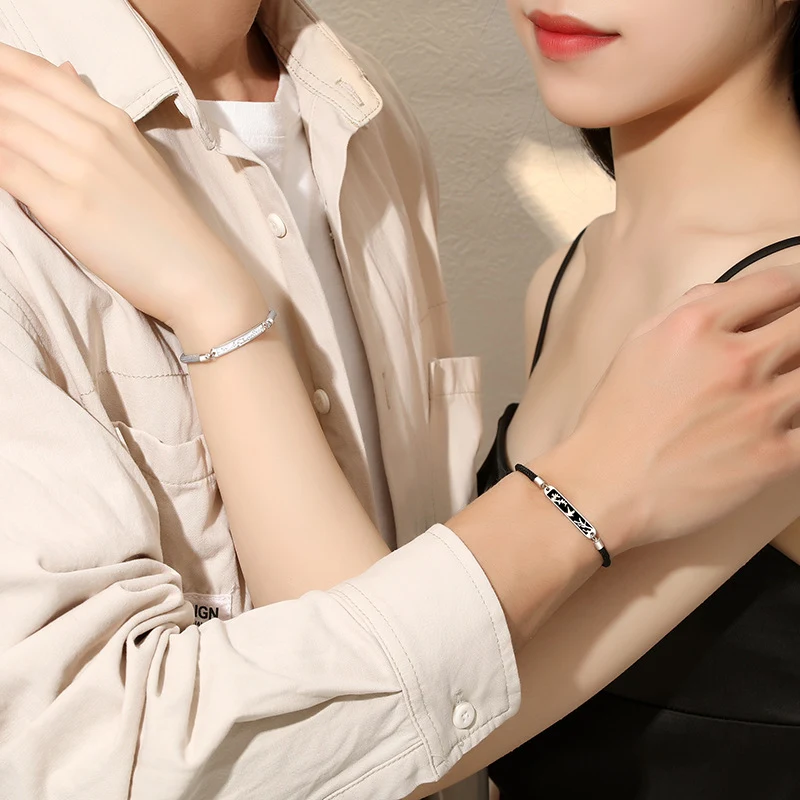 Title 5, Armband sterling zilver niche design geometrie,...