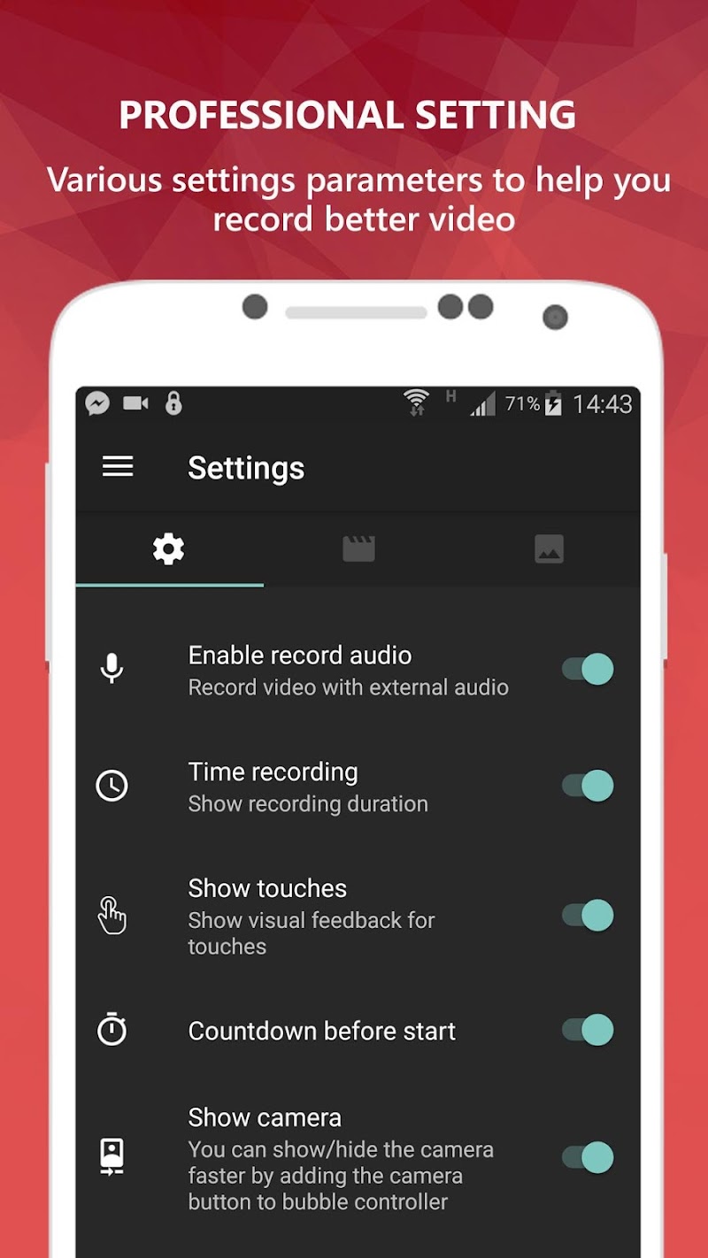 AZ Screen Recorder No Root v5.5.1 Premium APK