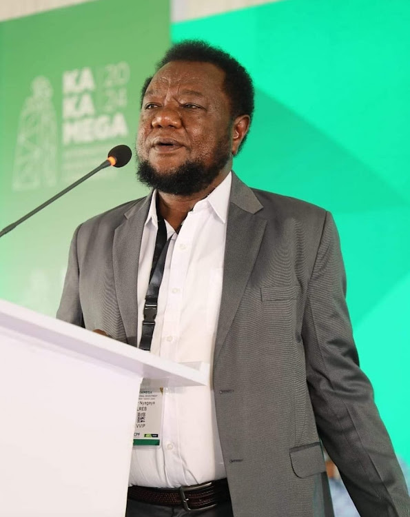 LREB chief executive Victor Nyangaya during the Kakamega International Investment Conference at Masinde Muliro university