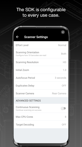 Screenshot Barcode Scanner