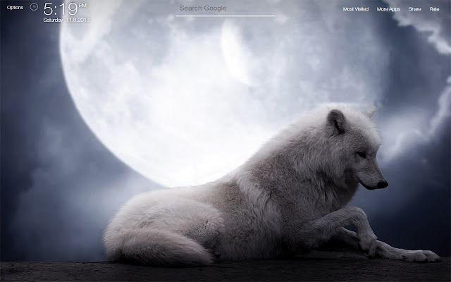 Wolf Wallpapers FullHD New Tab