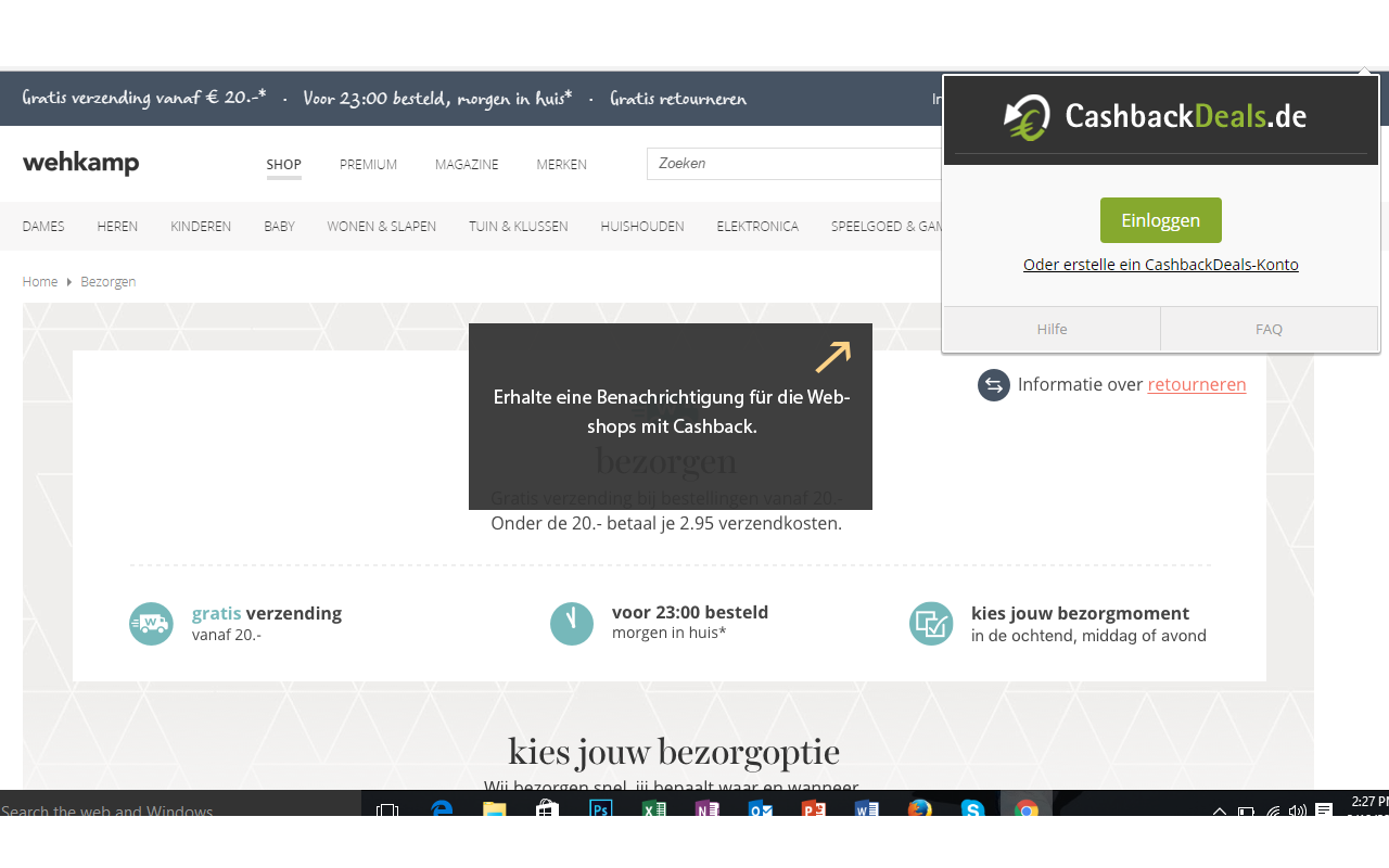 CashbackDeals.de Cashback-Melder Preview image 3