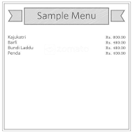 Mehta Chavana & Sweet Mart menu 1