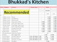 Bhukkad's Kitchen menu 3