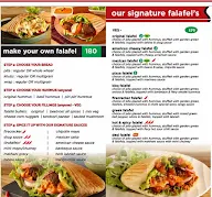 Falafel's menu 2