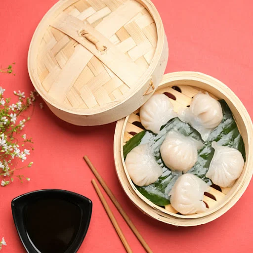 Thai Basil Chicken Dimsums [8 Pcs]