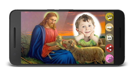 無料摄影Appの神イエスフォトフレーム|HotApp4Game
