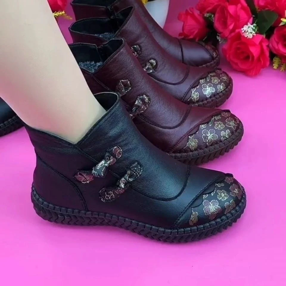 Title 4, Warme winter fleecegevoerde schoenen voor ouder...