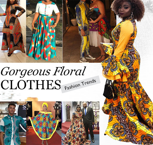Title 2, African Ethnic Batik Double Sided Printed Cotto...