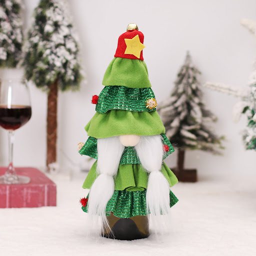 Title 7, Christmas Decorations Forest Man Cake Dress Bot...
