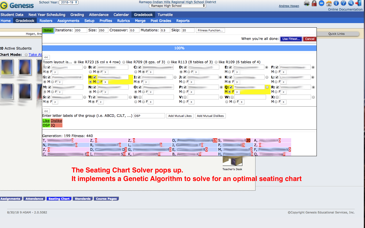 Genesis: Seating Chart Tools Preview image 1