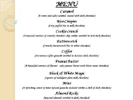 Cocoaroma menu 2