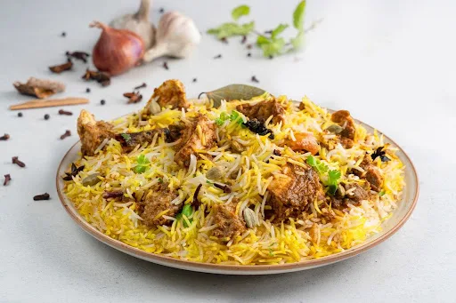 Hyderabadi Chicken Biryani (Boneless) - Serves 1