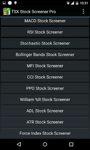 TSX Stock Screener PRO