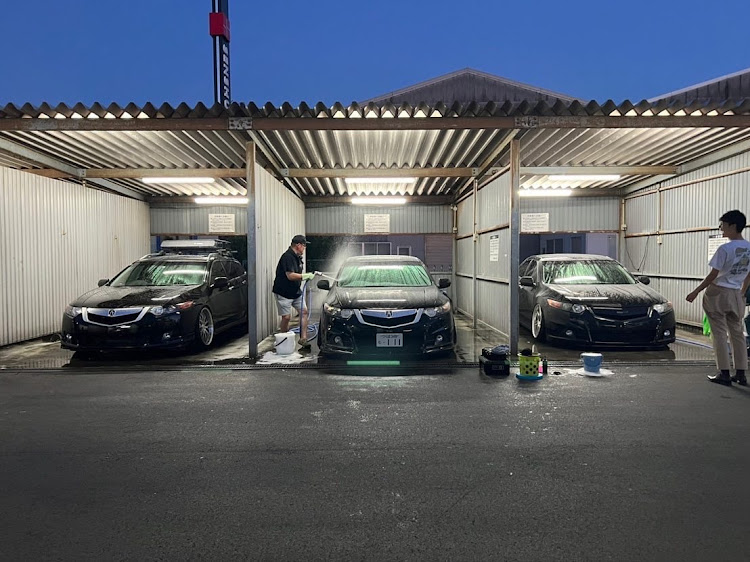 アコードツアラーのJapanAccordGathering・JAG2022・オフ会・ランデブー走行・早朝洗車&コーティングに関するカスタム事例の投稿画像9枚目
