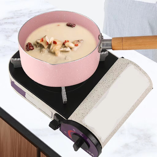 Title 2, Mini Outdoor Calf-type Gas Stove With Cookout F...