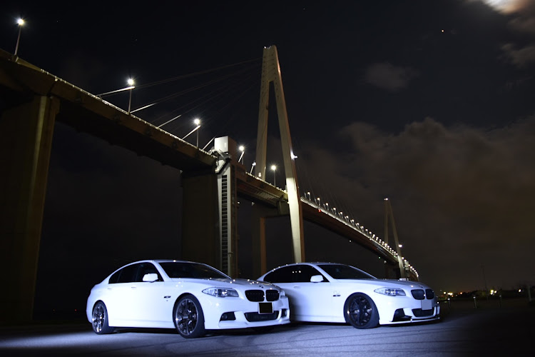 5シリーズ セダンのE60・WRX・BBS・workwheels・海王丸パークに関するカスタム事例の投稿画像1枚目