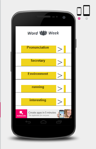 English word week - english uk