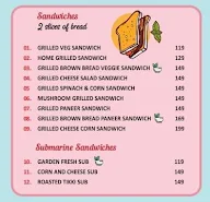 Cake Spot menu 1