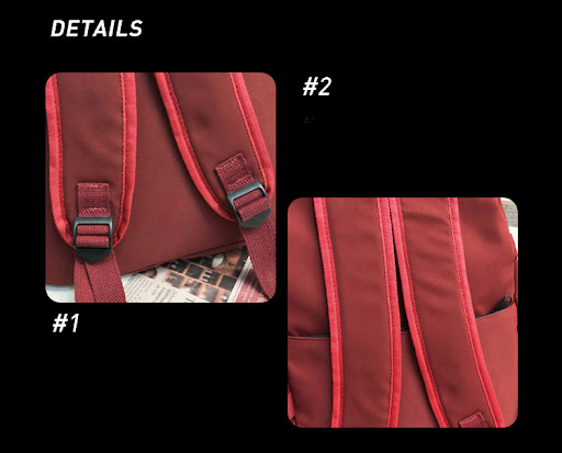 Title 12, Simple multi-pocket backpack for students, anti...