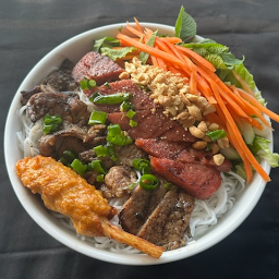 Surf and Turf vermicelli bowl